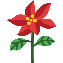 Poinsettia icon