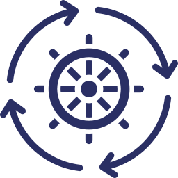 roda dentada Ícone