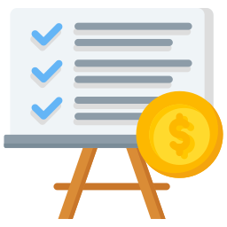 Budget planning icon