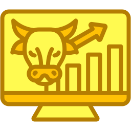 Bull market icon