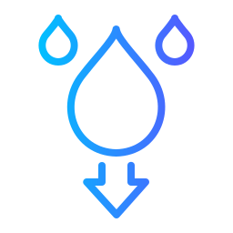 Water crisis icon