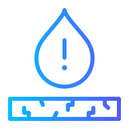 Water shortage icon