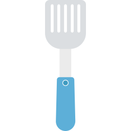 Turning spatula icon