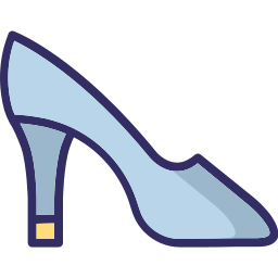 Pump shoes icon
