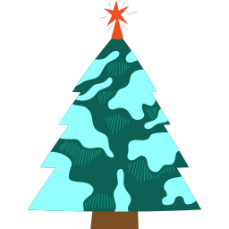 árbol de navidad icono