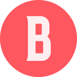 文字b icon