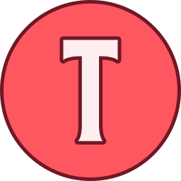 文字t icon