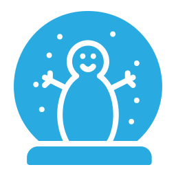 Snow ball icon