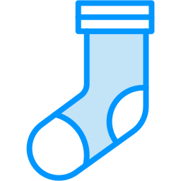 Christmas socks icon