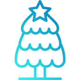 Christmas tree icon