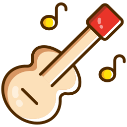 guitarra icono