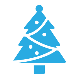 drzewko świąteczne ikona