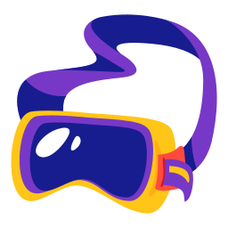 Ski goggles icon