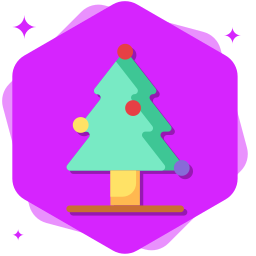 Christmas tree icon