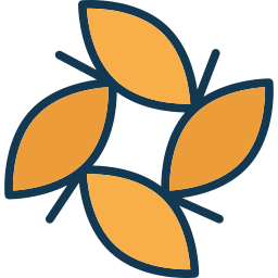 Leaf flower icon