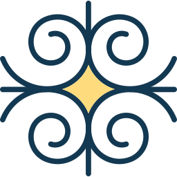 Floral pattern icon