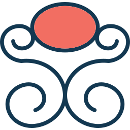 botão floral Ícone