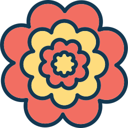 Gerbera flower icon