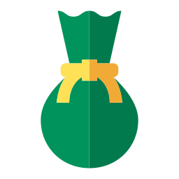 borsa natalizia icona