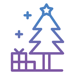 Christmas tree icon