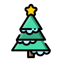 Christmas tree icon