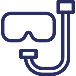 Scuba mask icon