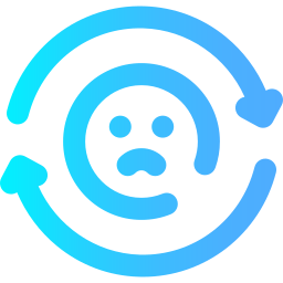 Sad loop icon