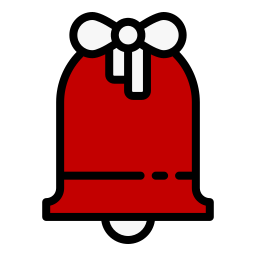 Christmas bell icon