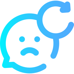 Sad loop icon