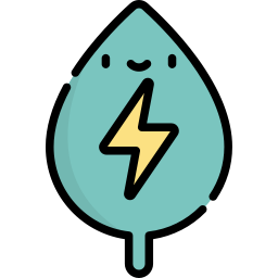 Green energy icon