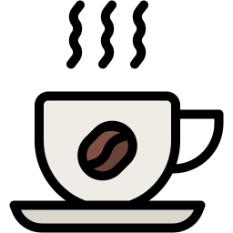 Hot coffee icon