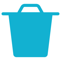 Trash can icon