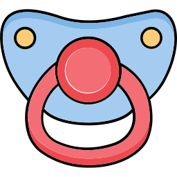 Baby teether icon