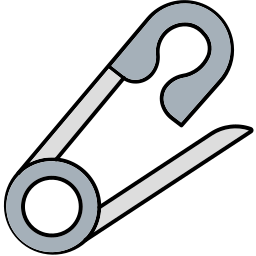 Diaper pin icon