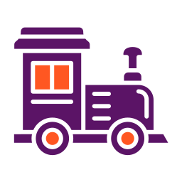 Train toy icon