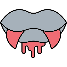 Halloween mouth icon