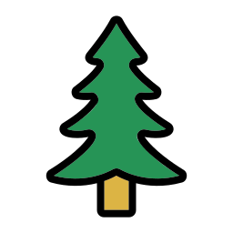 Christmas tree icon