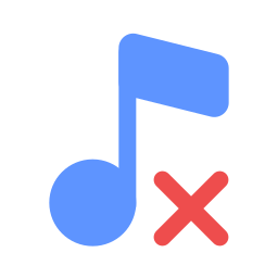 muzyka wyłączona ikona