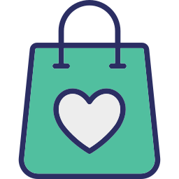 Valentine gift icon