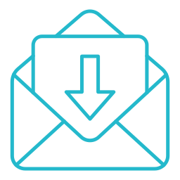 mail-inbox icoon