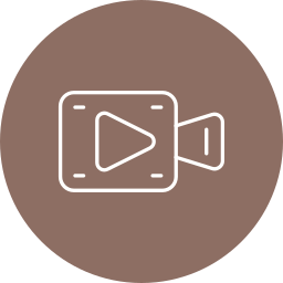 aplicación de videollamadas icono