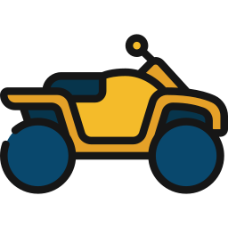 Quad bike icon