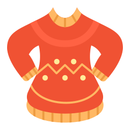 Уродливый свитер иконка