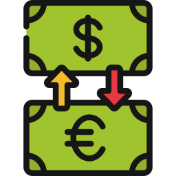 kurs wymiany walut ikona