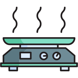 Hot plate icon
