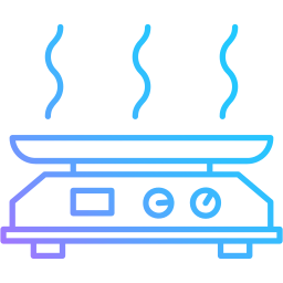 Hot plate icon