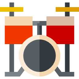 Drum set icon