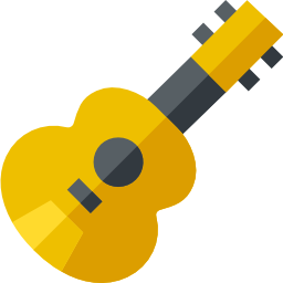 guitarra icono