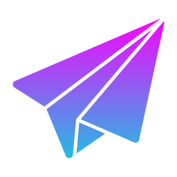 Paper plane icon