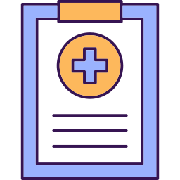 referencia medica icono